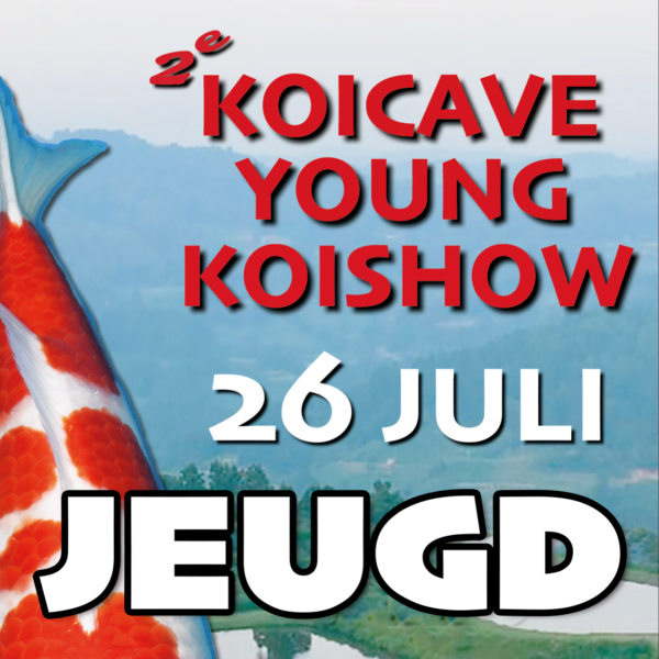 KoiCave Young koishow 2025 - deelname ticket JEUGD