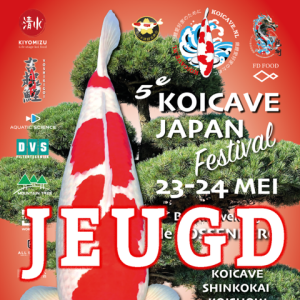 Wedstrijdvat JEUGD KoiCave Japan festival 2026